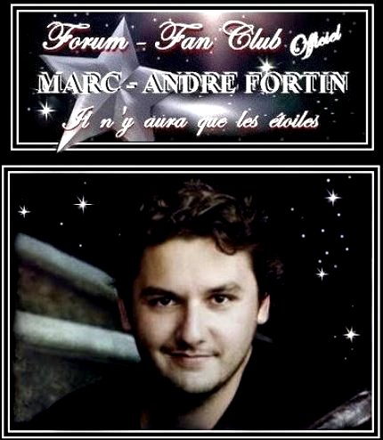 Marc-André Fortin - Forum - Fan Club Officiel Forum Index