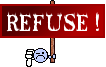 refusé
