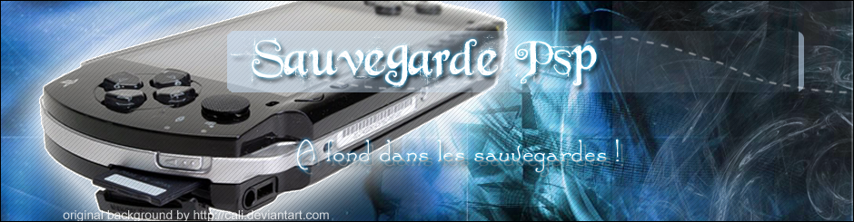 Sauvegarde PSP Forum Index