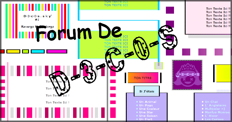 Forum De d-3-c-0-s.skyblog.com Forum Index